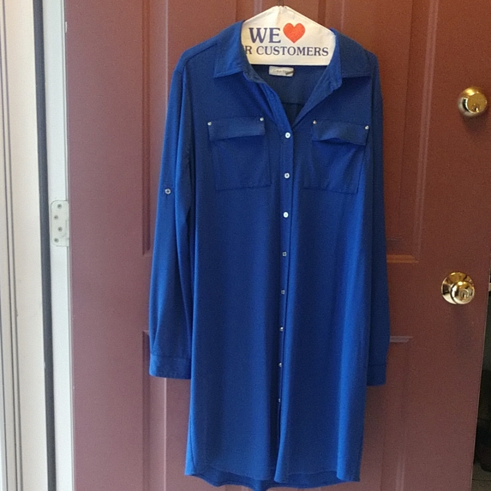 Calvin Klein long sleeve dress